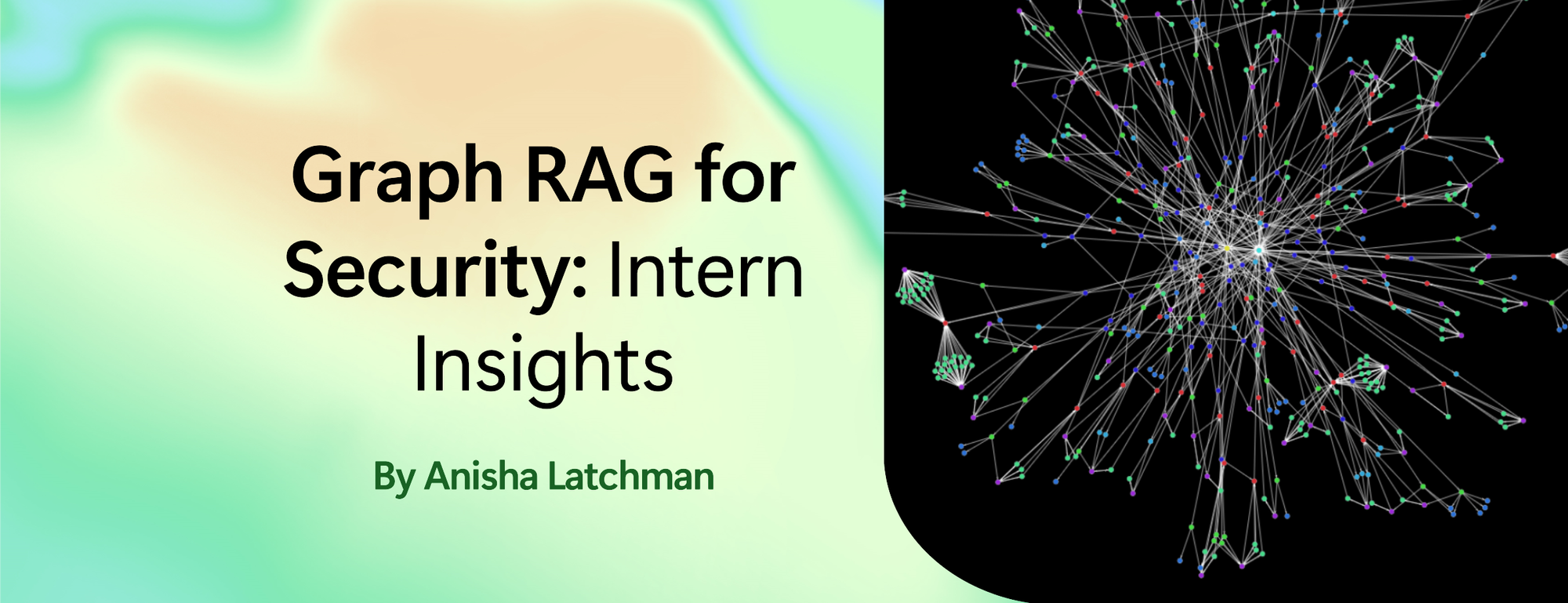 Graph RAG for Security Intern Insights